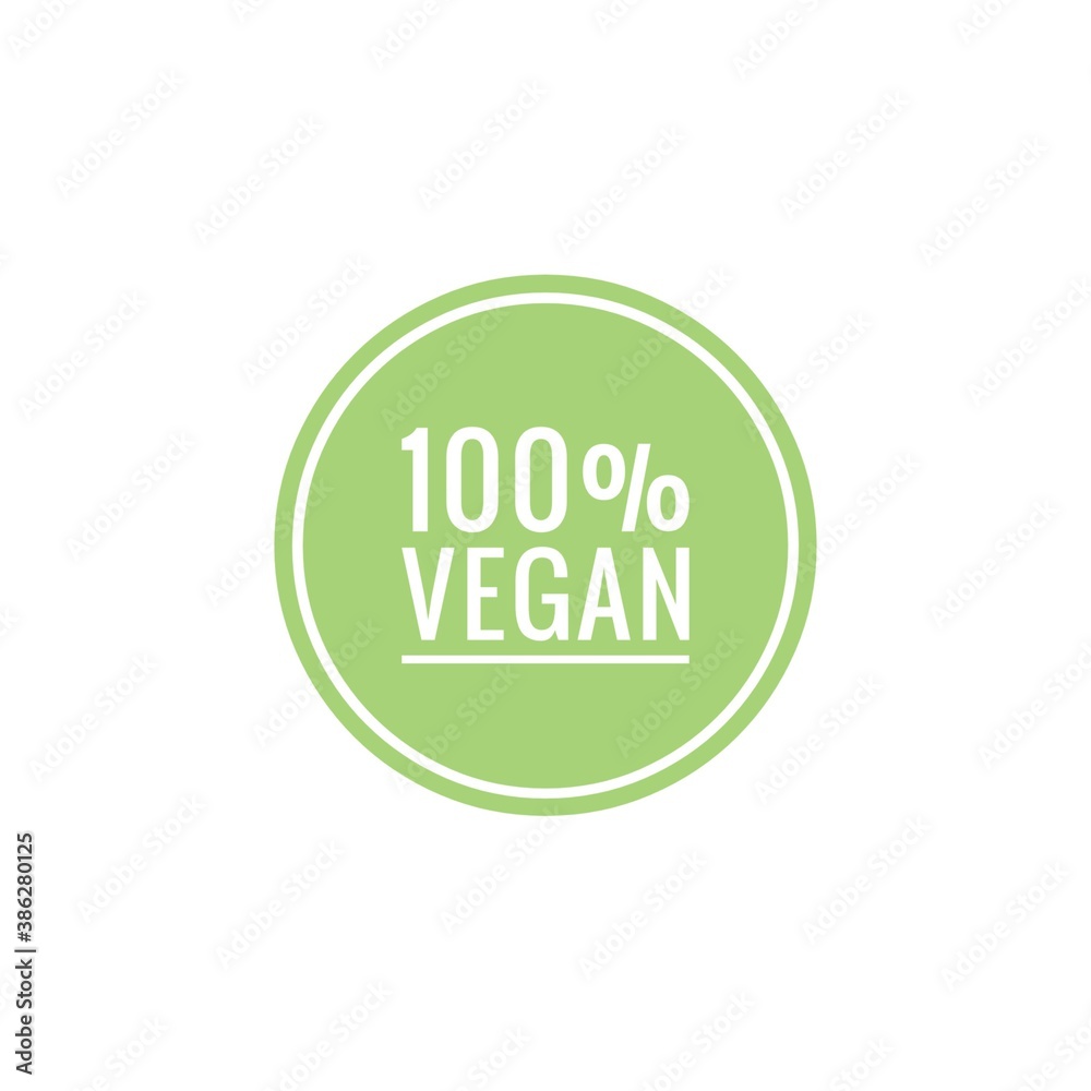 Green food word quote lettering illustration Green food word quote lettering illustration