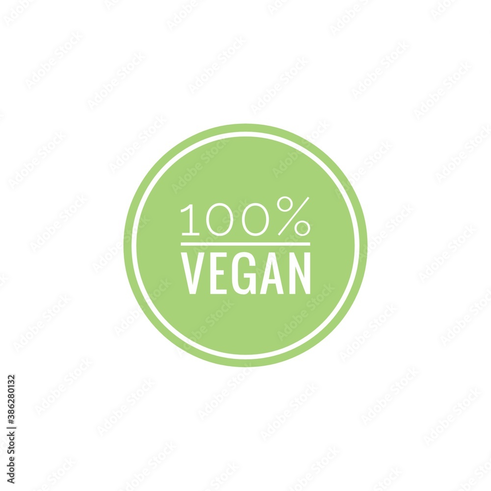 Green food word quote lettering illustration