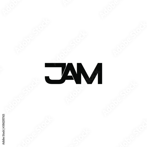 jam letter original monogram logo design