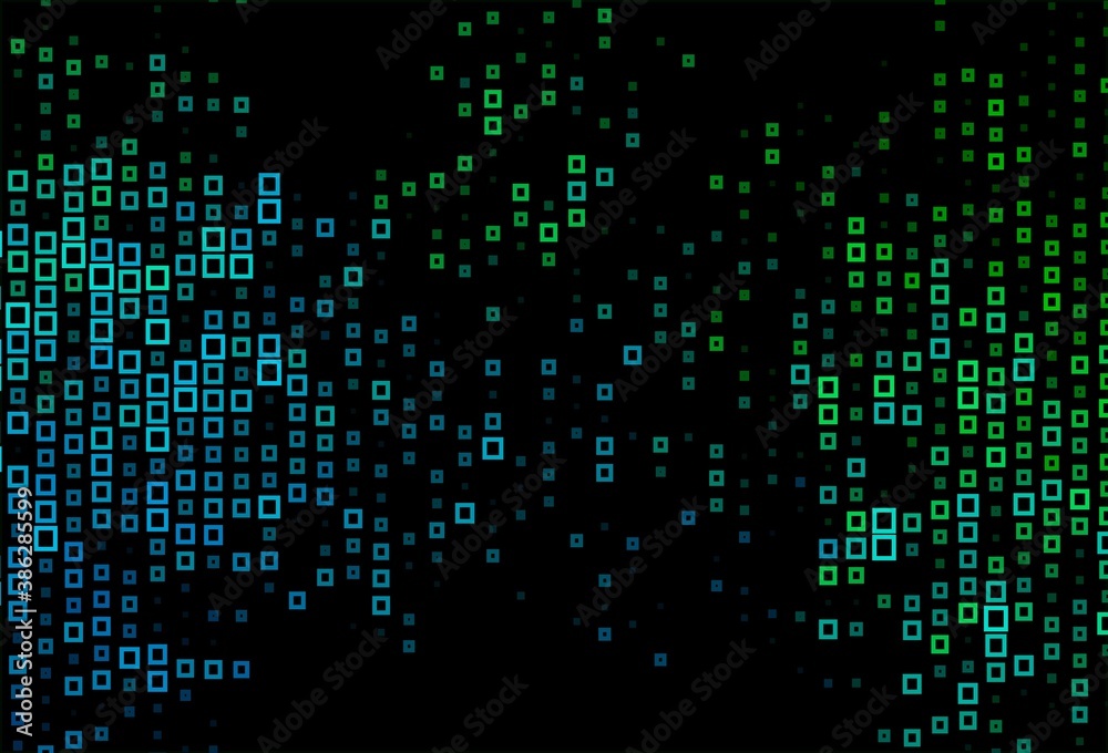 Dark Blue, Green vector template with rhombus. Dark Blue, Green vector template with rhombus.