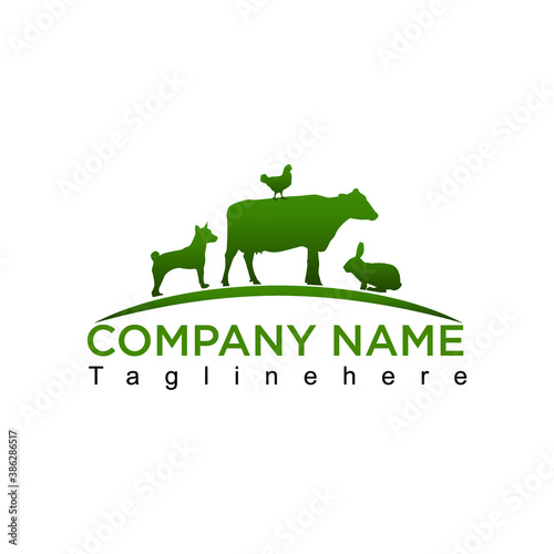 simple and elegant farm animal logo that fits your business and uses the latest Adobe illustrations.
