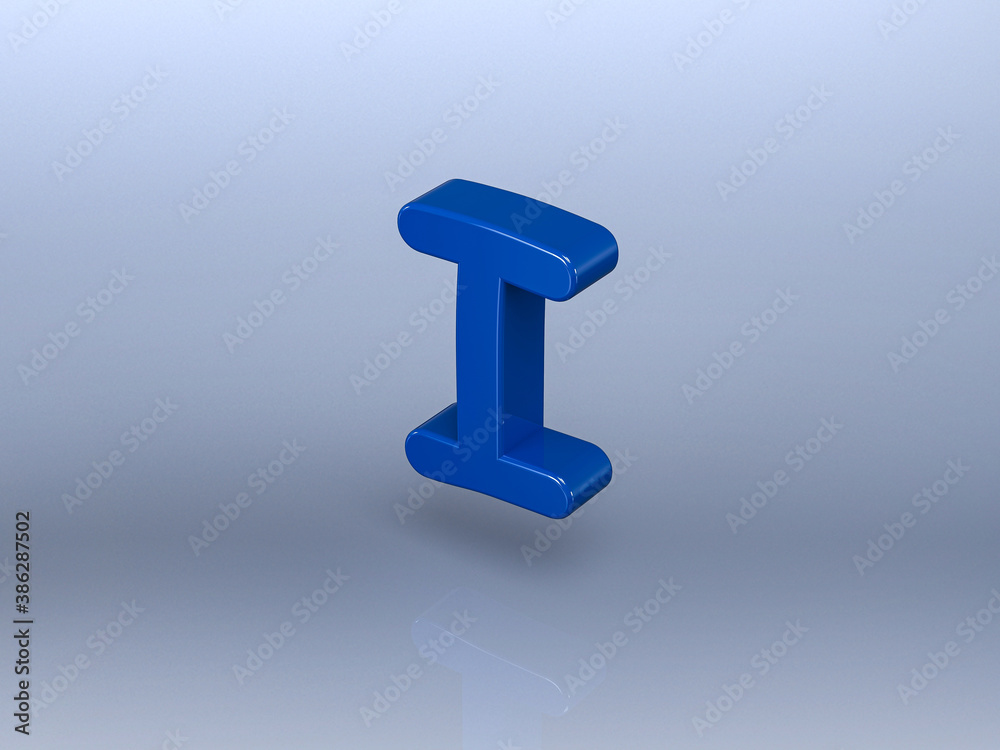 Artistic letter using a computer Artistic letter using a computer