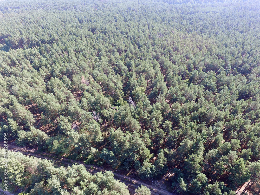 Aerial view of the saburb landscape (drone image). Near Kiev Aerial view of the saburb landscape (drone image). Near Kiev