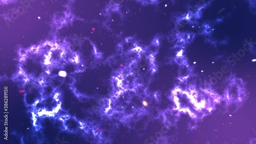 [2020] New 4K Resolution Lightning Galaxy in motion. 