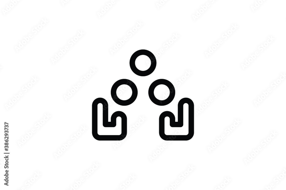 Carnival Outline Icon - Juggling