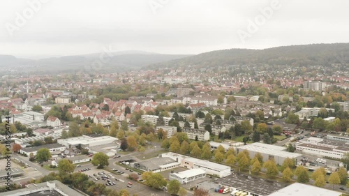 Luftaufnahmen von Northeim in Niedersachsen, Deutschland, Europa. photo