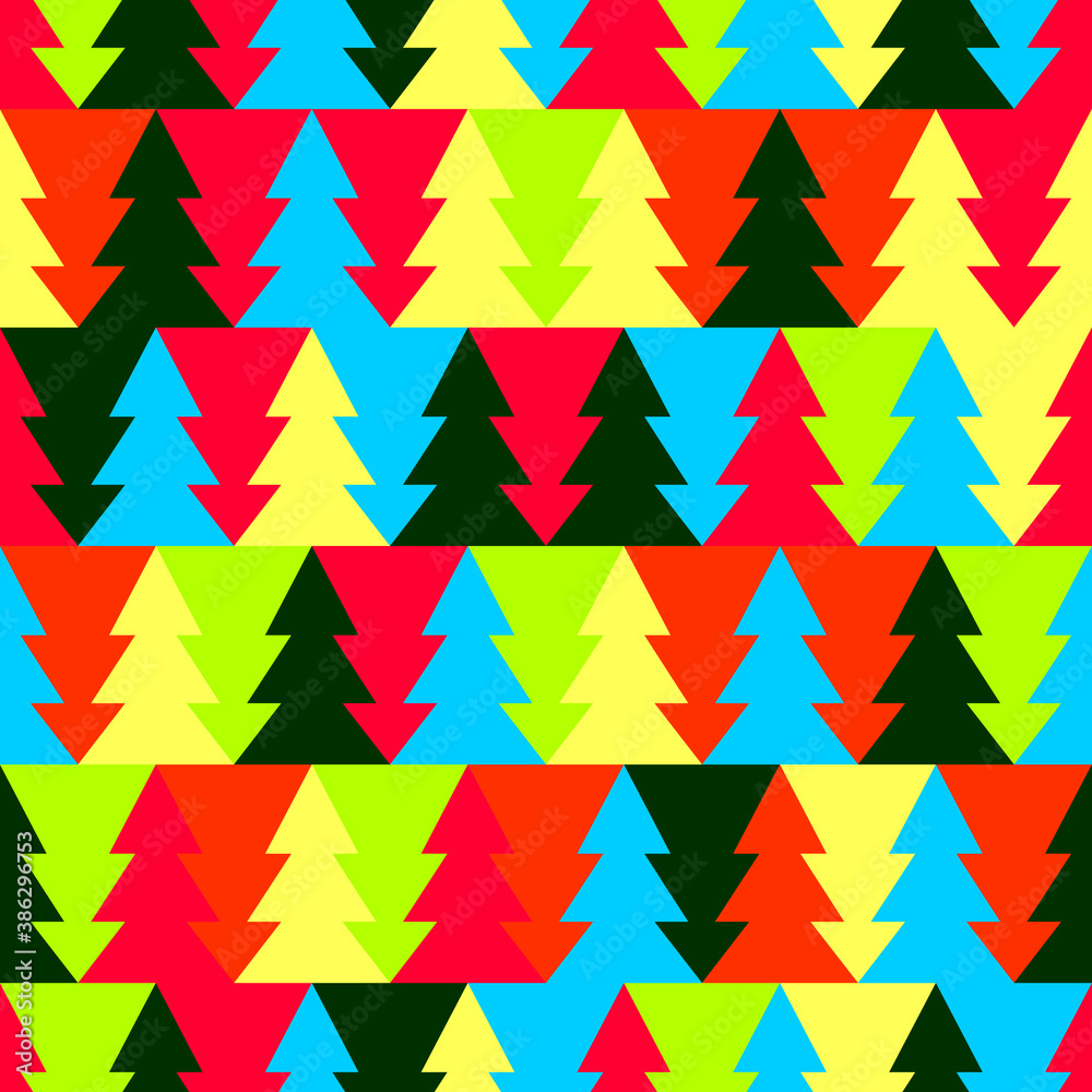 Christmas seamless pattern, Xmas poster design template, vector illustration Christmas seamless pattern, Xmas poster design template, vector illustration