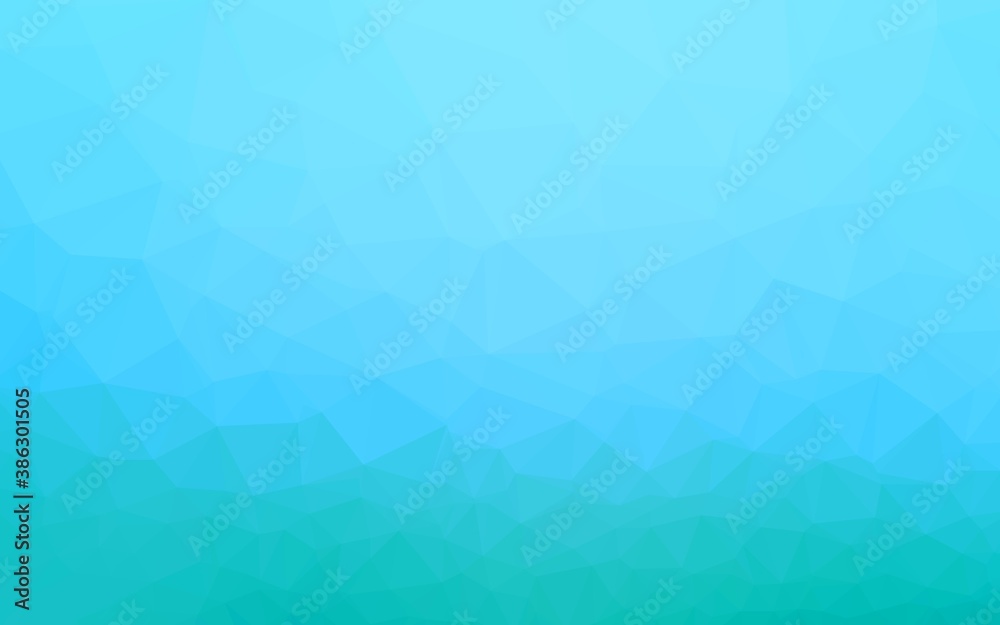 Light BLUE vector polygonal pattern. Light BLUE vector polygonal pattern.