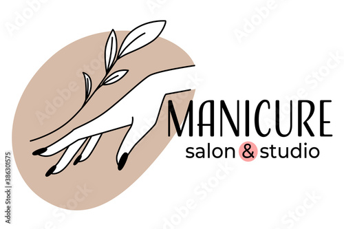 Manicure salon and studio, nail treatment and care