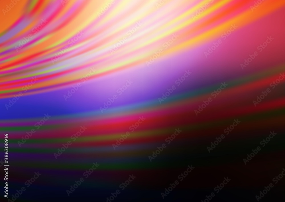 Obraz premium Dark Pink, Yellow vector abstract bright background.