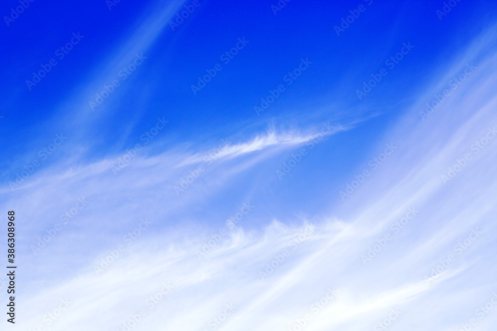blue sky wavy clouds blue sky wavy clouds