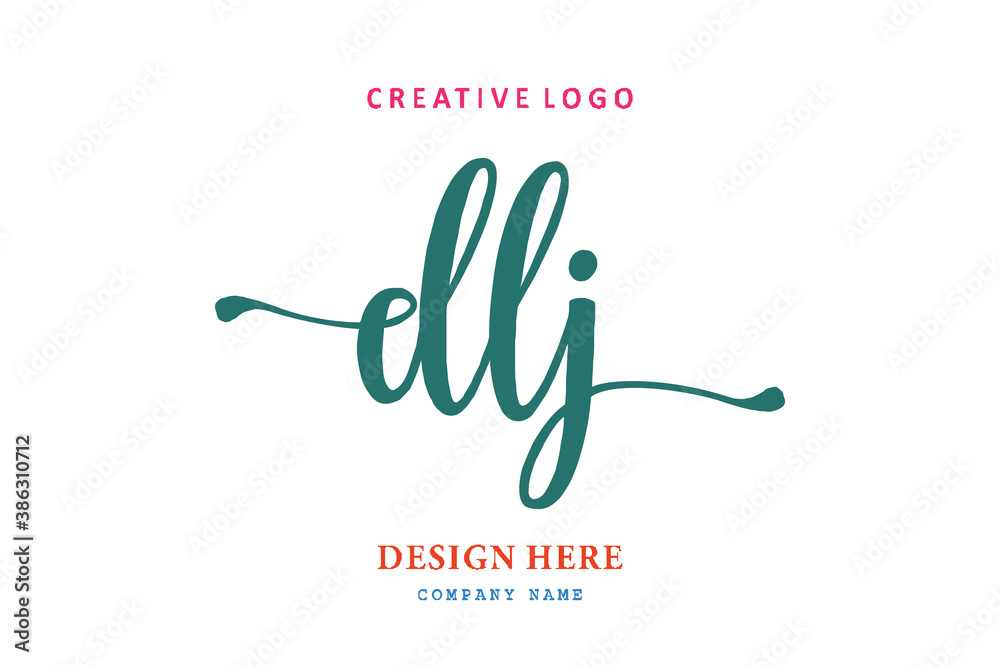 logo composition of the letter DLJ is simple easy to understand, simple and authoritative logo composition of the letter DLJ is simple easy to understand, simple and authoritative