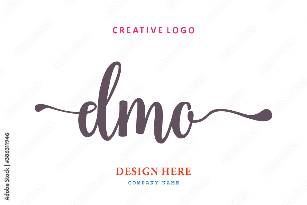 logo composition of the letter DMO is simple easy to understand, simple and authoritative logo composition of the letter DMO is simple easy to understand, simple and authoritative