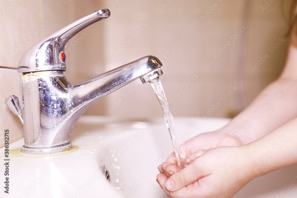 Hygiene rules. Hand washing before meals. Antibacterial treatment of hands with soap. A way to prevent virus infection. Coronavirus protection. Hygiene rules. Hand washing before meals. Antibacterial treatment of hands with soap. A way to prevent virus infection. Coronavirus protection.