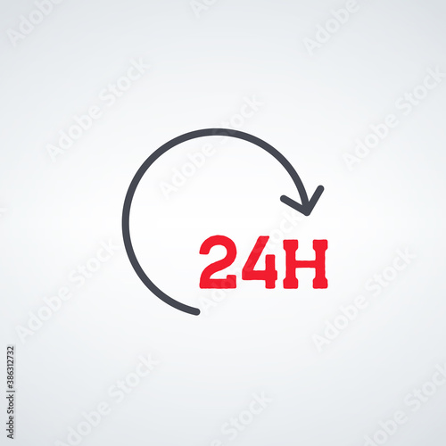 Open around the clock or 24...