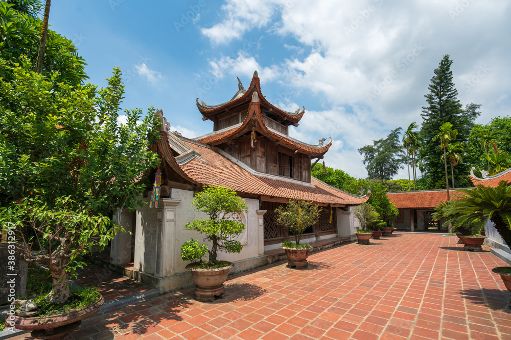 But Thap pagoda, the old temple found in 1037 in Thuan Thanh, Bac Ninh, Vietnam