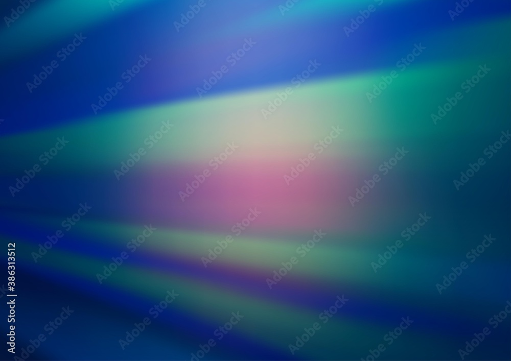 Fototapeta premium Light BLUE vector abstract template.