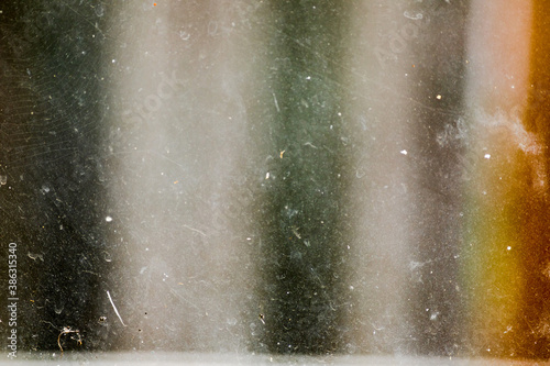 Close Up Texture of Dirty Old Window, Grime Texture, Dirty Texture