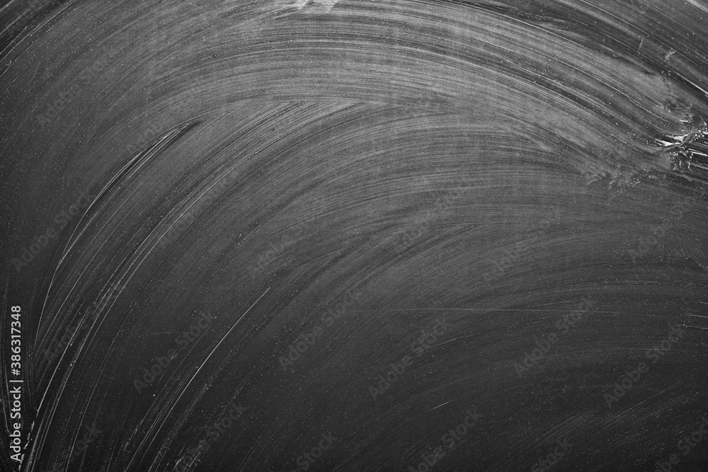 Dirty chalkboard as background, closeup