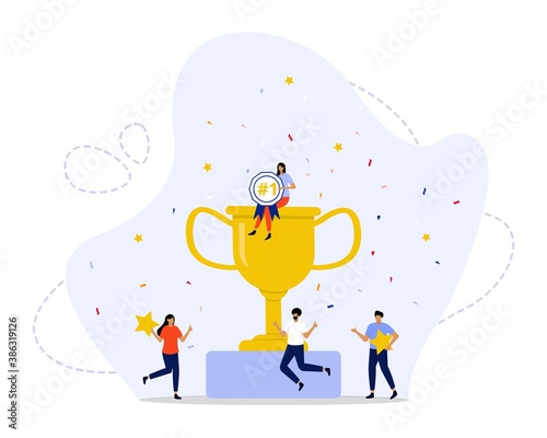 Business team success concept