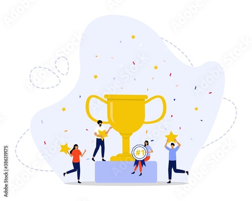 Business team success concept