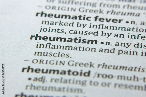 Word or phrase Rheumatism in a dictionary.