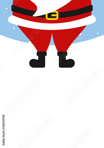 Merry Christmas  santa retro designs. EPS10 vector.