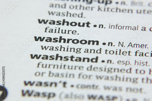 Word or phrase Washstand in a dictionary.