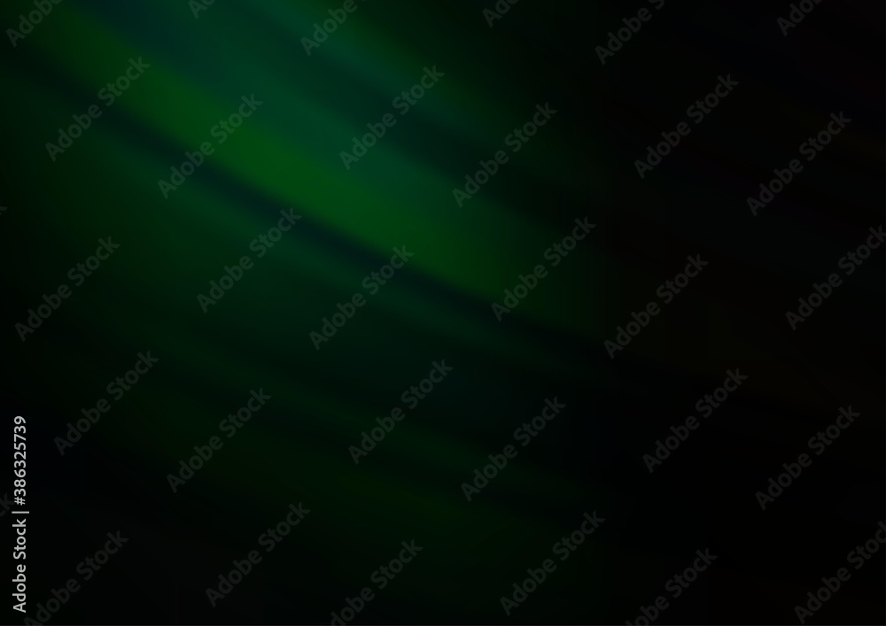 Obraz premium Dark Green vector template with repeated sticks.