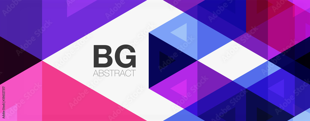 Mosaic triangle pattern abstract background for cover, banner, flyer and poster and other template Mosaic triangle pattern abstract background for cover, banner, flyer and poster and other template