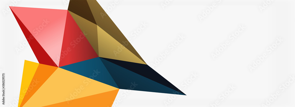 3d mosaic abstract backgrounds, low poly shape geometric design 3d mosaic abstract backgrounds, low poly shape geometric design