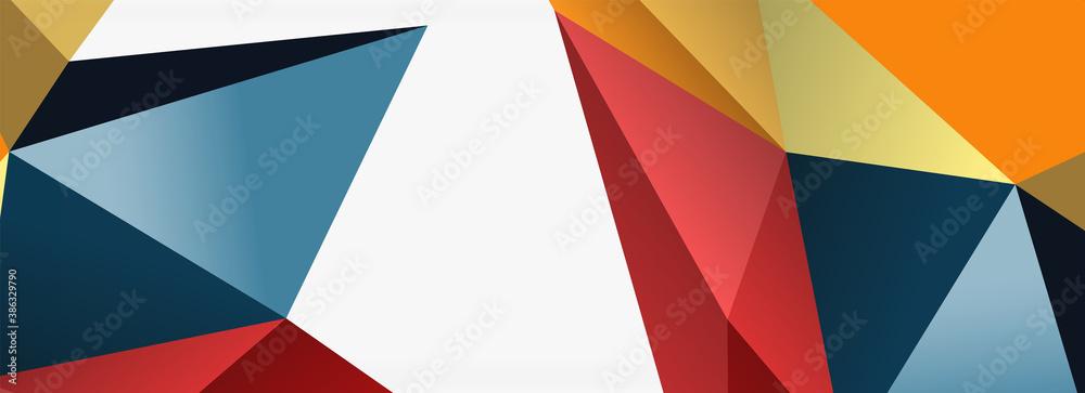 3d mosaic abstract backgrounds, low poly shape geometric design 3d mosaic abstract backgrounds, low poly shape geometric design