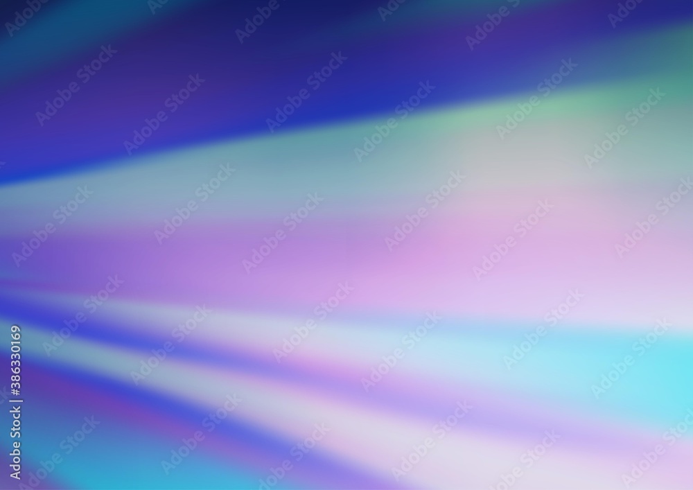 Light BLUE vector glossy abstract template. Light BLUE vector glossy abstract template.