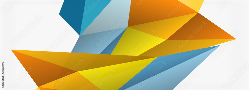 3d mosaic abstract backgrounds, low poly shape geometric design 3d mosaic abstract backgrounds, low poly shape geometric design