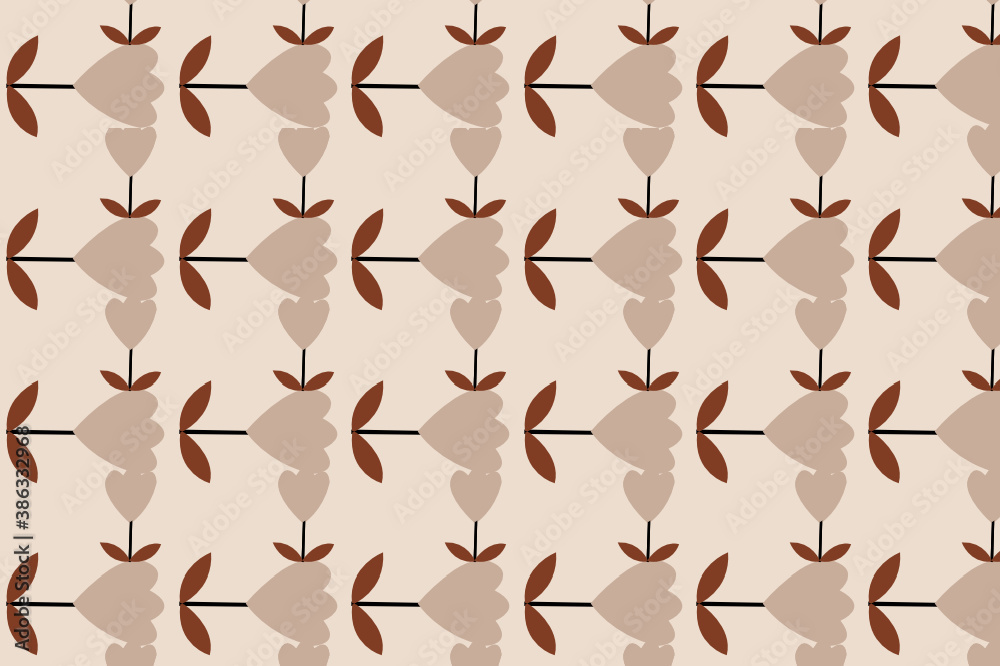 Fototapeta premium fall pattern design. very suitable for your project