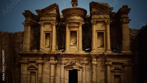 Ad Dayr Monastery Petra one of the New Sewen Wonders of the World photo