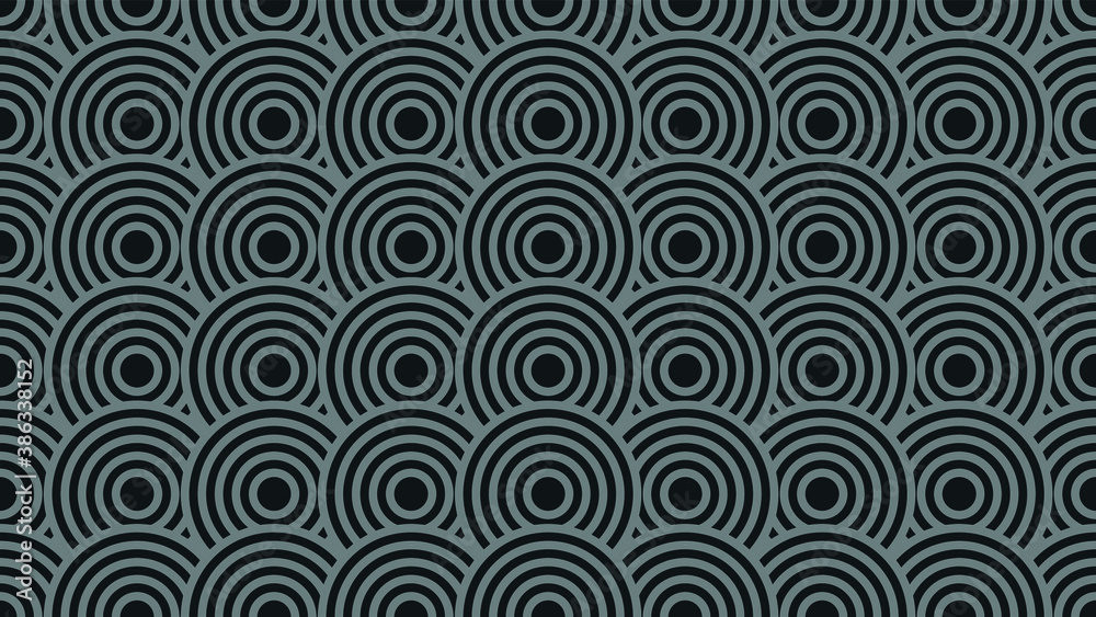 seamless ornamental vector patterns black and grey abstract spheres