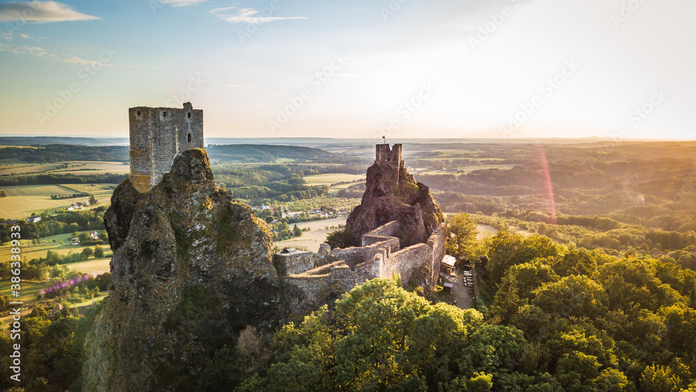 Trosky castle at Bohemian Paradise