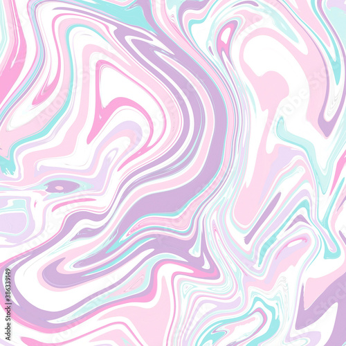 Abstract Marble texture. Modern background. Bright pastel colors.
