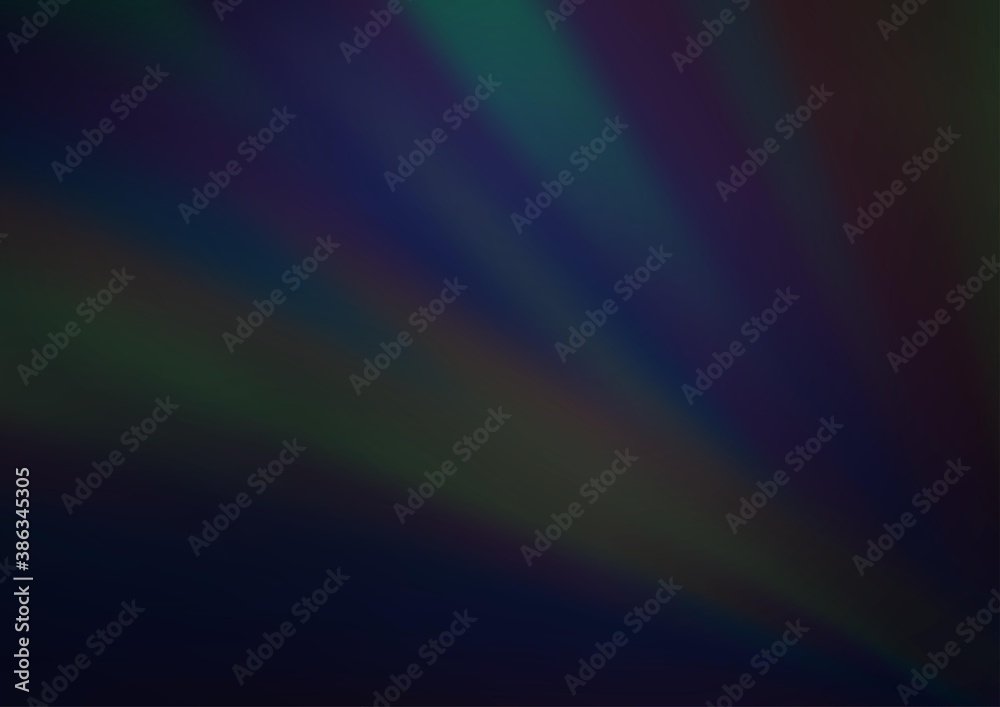 Dark BLUE vector abstract bright template. Dark BLUE vector abstract bright template.