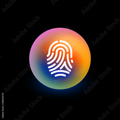 Fingerprint - App Button