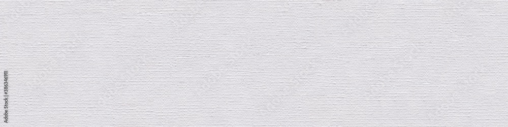 Canvas natural background in classic white color as part of your superlative design. Seamless panoramic texture.