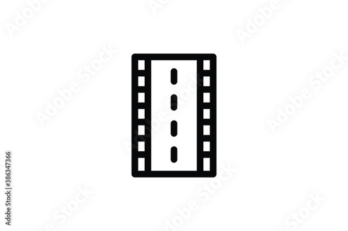 Navigation Outline Icon - Highway
