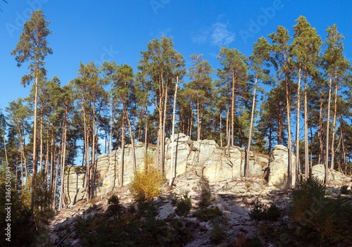 Mastale rockies or Toulovcovy mastale sandstone rockies photo