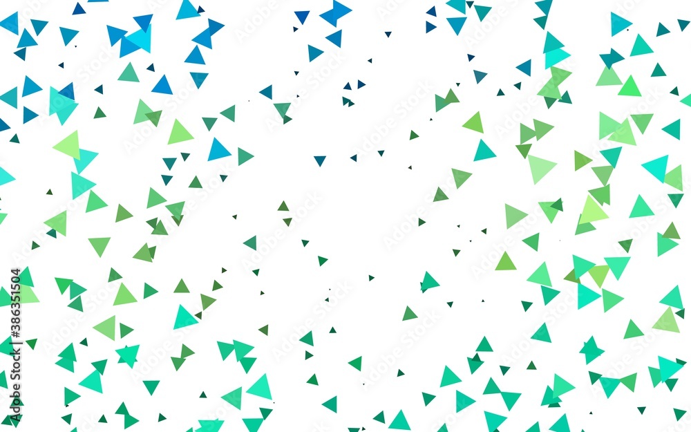 Light Green, Yellow vector texture in triangular style. Light Green, Yellow vector texture in triangular style.