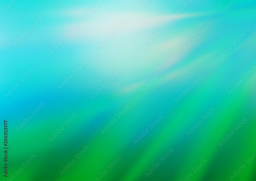 Light Blue, Green vector abstract blurred pattern. Light Blue, Green vector abstract blurred pattern.
