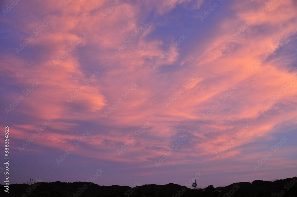 夕焼け雲