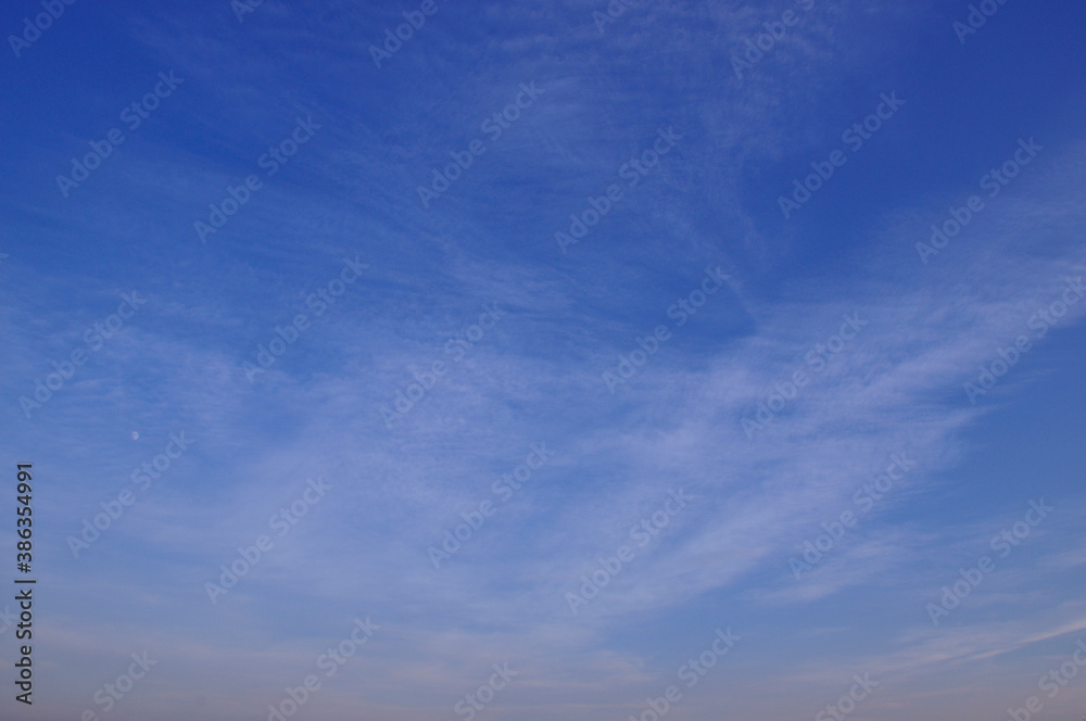 Obraz premium 青空と白い雲