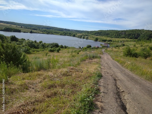 landscape with river