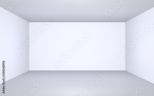 Abstract white background 3D